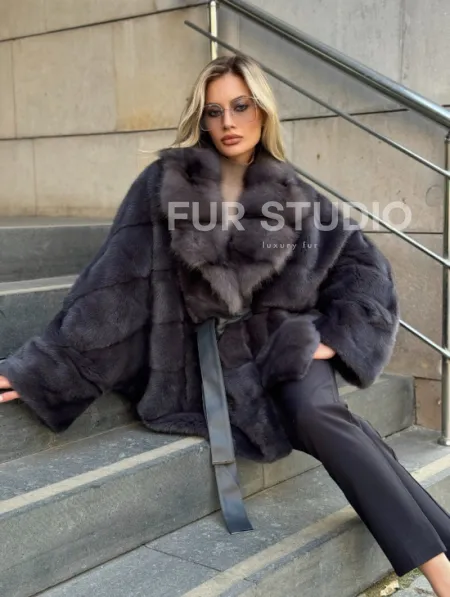 Женская норковая шуба 2026 - фото 7