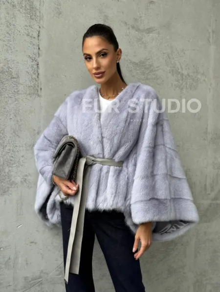 Короткая норковая шуба - фото 6