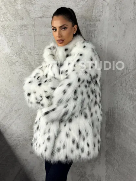 Шуба из лисы под рысь 2026 - фото 8