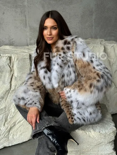 Шуба из рыси - фото 0