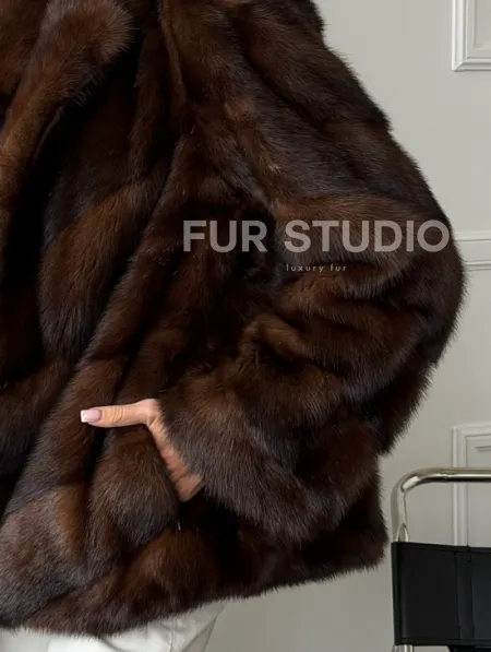 Автоледи - шуба из соболиной норки - фото 3