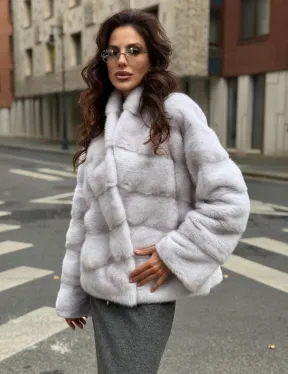 Шуба норковая - короткий жакет - фото 0