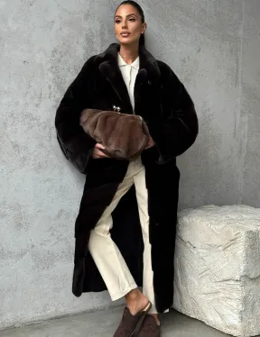 Натуральная норковая шуба - фото 9