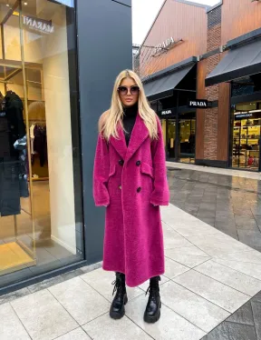 Современная шуба из натуральной шерсти - фото 1