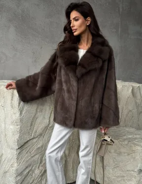 Норковая шуба автоледи - фото 6