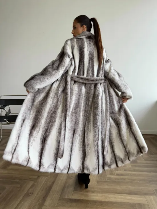 Шуба норковая - крестовка - фото 13