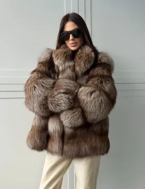 Полушубок из финской лисы - фото 15