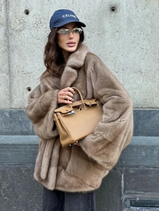 Летучая мышь пастель аукционная норка - фото 12